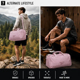 Reebok Compact Carry On Gym Duffle Bag for Women & Men, Adjustable Strap