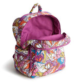 Vera Bradley Women's Featherweight Large Bancroft Backpack, Flutter, One Size