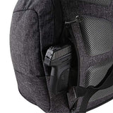 Tac-Six Command Pack, Backpack with Laptop and Pocket, 20 Inch/2260 Cubic inches / 37 L, Gray/Black, One Size, 10884