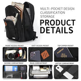 BICPSRO Classic School Backpack for Boys Girls Teens, Black Backpack for Men Women, 15.6 Inch Laptop Bookbag with Reinforced Straps for College High Middle School Work Business Book Bag