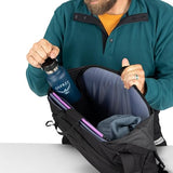 Osprey Metron 18L Commuter Bike Messenger Bag, Black