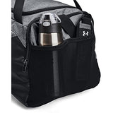 Under Armour Unisex-Adult Undeniable 5.0 Duffle, Pitch Gray Medium Heather (012)/Black, Small