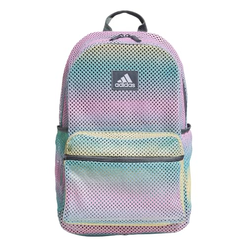 adidas Hermosa Mesh See-Through Backpack – Festival Concert Stadium Beach Bag, 29L