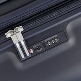 Samsonite Elevation Plus - Carry-On Hardside Luggage - Scratch Resistant Polypropylene Shell, RightHeight™ Adjustable Handle, Integrated AirTag Holder, TSA Lock, WetPak™ Compartment - Midnight Blue