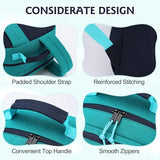 VASCHY School Backpack, Lightweight Classic Cute Aesthetic Bookbag Daypack for Teen Boys Traveling/Gym/Middle School Navy Green