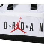Nike Jordan Air Velocity Duffel Bag (White, Medium 55L)