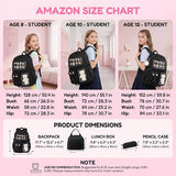 Jumpopack Backpack for Girls School Backpack for Kids Girls Backpack with Lunch Box,Kid Bookbag School Bag for Elementary,Leopard Ita Bag