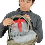 Osprey Hikelite 18L Durable Hiking Backpack - Travel Daypack with Rain Cover for Men and Women, Olive Tan