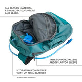 Teton 30L Nanda Travel Backpack, Carry-on Flight Approved Bag, Concealed Laptop Pocket, Hydration Sleeve, Travel Friendly for Women and Men, High-Class for Business or College, Onyx