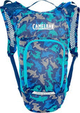 CamelBak Mini M.U.L.E. Kids Hydration Backpack, Lightweight Trail and Bike Pack with 50oz Reservoir, Sharks