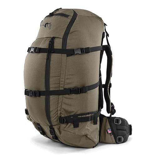 Stone Glacier Col 4800 Pack with Krux Frame, 4800 Cubic Inches, Ranger Medium, Hunting Backpack, 150+ lb Load, Made in USA (50106-RG-M)