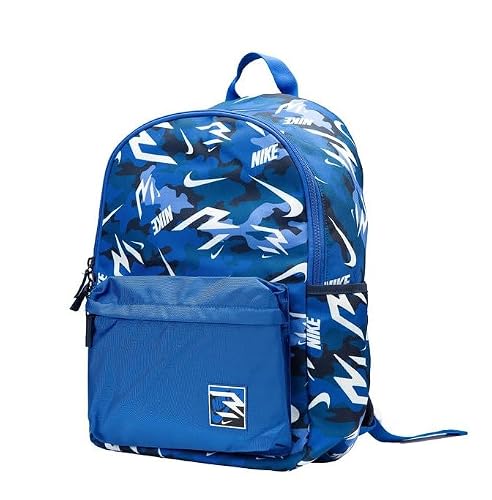 Nike Futura X 3 Brand All Over Print Backpack – Royal Blue – One Size (21L)