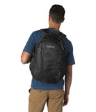 JanSport Agave Hiking Backpack - 32 Liter Daypack with Universal 3L Hydration System or 15 Inch Laptop Sleeve, Black