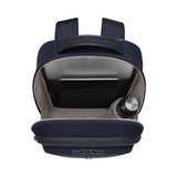 Victorinox Werks Traveler 7.0, Compact Backpack with 14" Laptop and 11" Tablet Compartment, Navy Blue