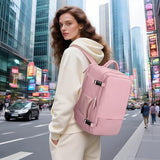 Hanples Travel Backpack for Women, 17 Inch Waterproof Laptop Backpack