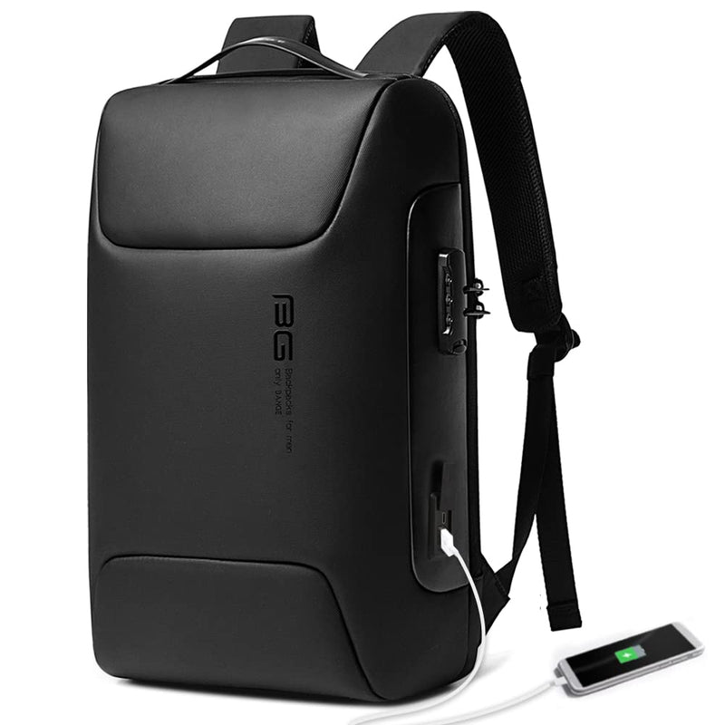 BANGE Anti Theft Backpack,Smart Work Backpack with USB Charging Port, Business Laptop Fit for 15.6 INCH Laptop…