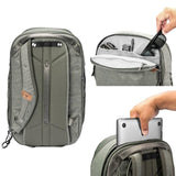Peak Design Travel Backpack 30L, Sage, Expandable 27-33L Design, Rear and Top Access, Weatherproof Shell, Laptop Sleeve, Ideal for Travel or Everyday Carry, Versatile Backpack for Men and Women