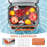 RealCool Insulated Cooler Backpack, 33 Can Leakproof Soft Camping Bag