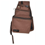 Reinsman Insulated Leakproof Cooler Saddle Bag with Additional Cantle Bag and Straps, Brown