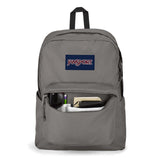 JanSport SuperBreak Plus Backpack with Padded 15-inch Laptop Sleeve and Integrated Bottle Pocket - Spacious and Durable Daypack for Work and Travel - Graphite Grey