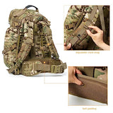 MT Military 3Day Rucksack with External Frame MOLLE Army Medium Ruck, Assault Backpack