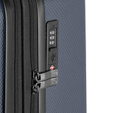 SwissGear 7272 Energie Hardside Expandable Luggage with Spinner Wheels, Navy, 3-Piece Set (19/24/27)