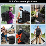 Jornova 45L Large Tactical Backpack Military MOLLE 3 Day Bug Out Bag
