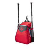 Louisville Slugger Genuine V2 Stick Pack Baseball Backpack - Scarlet