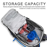 Unigear Ski Hydration Backpack, 30L Snowboard Travel Bag 900D Polyester Water-resistant Backpack for Skiing, Hiking, Camping