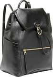 Cole Haan Women's Backpack - Alexandria Medium Flap Backpack, Black
