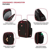 SwissGear 3999 Insulated Lunch Bag, Black/Red
