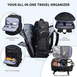 WITZMAN Travel Backpack for Men Carry-on Laptop Backpack 38L