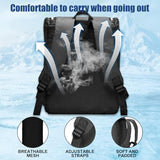 Stillithou Backpack Coolers Insulated Leak Proof for Women Men, 35 Cans Large Capacity Waterproof Cooler Backpack, Soft Portable Cooler Bag for Beach Travel Camping Picnic Work, Black