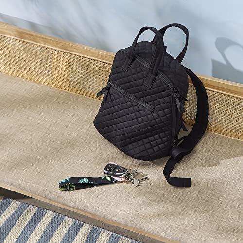 Vera Bradley Women's Cotton MiniTotepack Backpack, Cloud Vine Multi - Recycled Cotton, One Size