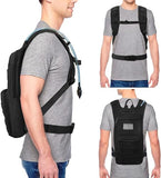 NOOLA 3L Hydration Backpack, Water Backpack with TPU Water Bladder, Tactical Hydration Pack for Men Women, Molle Water Backpack for Hiking, Biking, and Hunting, Black