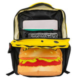 AI ACCESSORY INNOVATIONS Sponge Bob Square Pants Backpack, 3D Big Face SpongeBob Girls & Boys School Bag 16”
