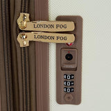 London Fog Northbridge 24" Expandable Hardside Spinner White