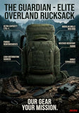 XMILPAX Large Internal Frame Backpack Tactical MOLLE Pack for Camping Backpacking Hunting Bushcraft Adventure 70L…