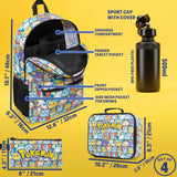 Get Trend Pokemon Boys Backpack 4 Piece Set