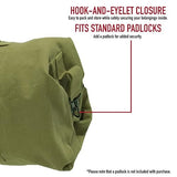 Rothco Canvas Double Strap Duffle Bag: 89.6L Capacity for Durability and Convenience – Olive Drab