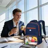 MATEIN Laptop Backpack with Cooler Compartment, Large Meal Prep Backpack