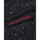 Under Armour Unisex-Adult Hustle 5.0 Backpack , (017) Black / Black / Red , One Size Fits All