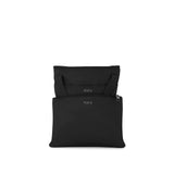 TUMI - Just In Case Tote - Foldable, Lightweight and Compact, Packable Travel Bag - Folds Into Included Pouch - Small, Black with Gunmetal Hardware