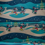 Loungefly Disney Mickey and Minnie Holiday Mini Backpack