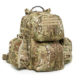 MT Military MOLLE 2 Medium Rucksack with External Frame 2.0 3Day Army Medium Ruck, Assault Backpack with medical pack for Camping, Hiking, Bug Out