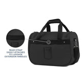 Travelpro Maxlite 5 Softside Lightweight Underseat Carry-On Travel Tote, Overnight Weekender Bag, 18-Inch — Black
