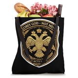 Obey God Not Men Acts 5:29 Christian Orthodox Do Not Comply Tote Bag