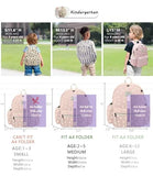 atgark Corduroy Toddler Backpack for Boys 2-5: Preschool Backpacks for Girls - 13.5" H Fit Folder