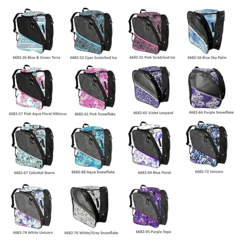 TRANSPACK ICE Print, Color: Purple Topo (6682-95)