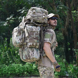 MT FILBE 100L+ Modular Tactical Backpack System Military Rucksack with External ABS Frame, Detachable Assault Pack & Hydration Carrier, Multi-Mission MOLLE Gear for Trekking, Hunting
